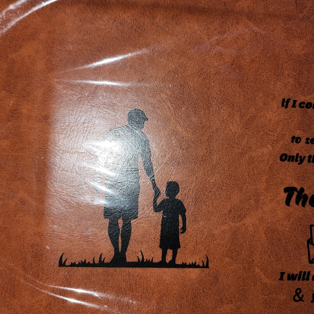 NWT Dear Dad from your Son Valet w/Keychain - Picture 9 of 9